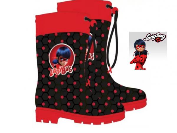 Miraculous Ladybug Gummistiefel Marienkäfer Regenstiefel
